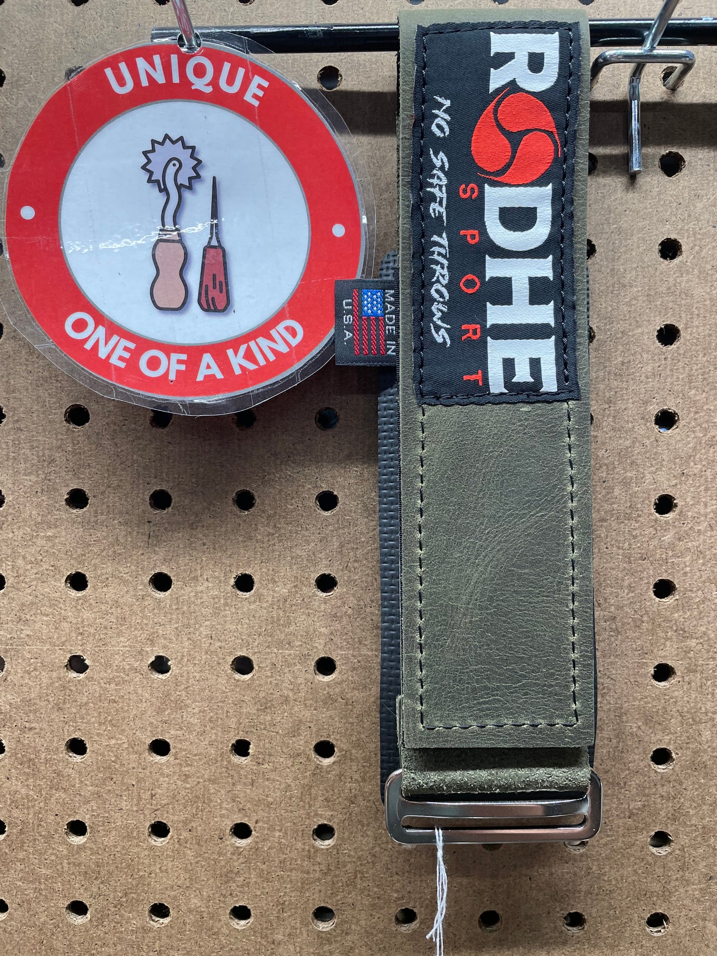 OTW- 1.5mm Olive Drab 6.5cm Rodhe Strap (222)