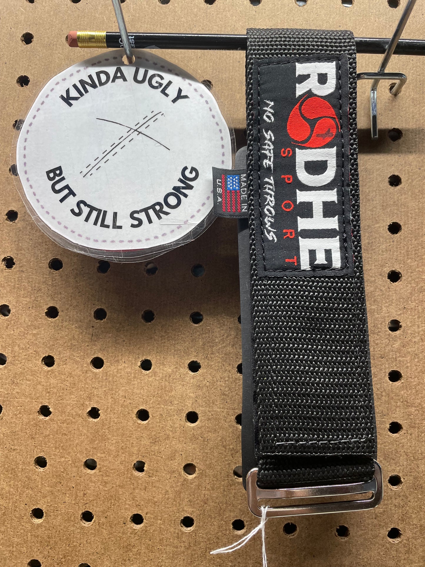 OTW- Black Rodhe Strap Classic, Medium (777)