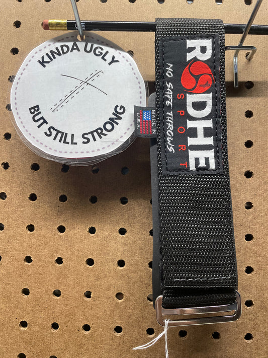 OTW- Black Rodhe Strap Classic, Medium (777)