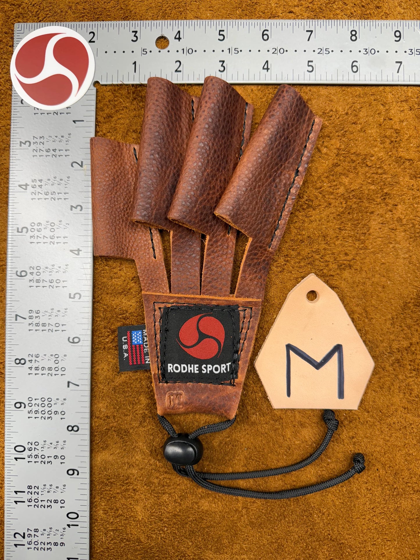 Bison Leather Eagle Hammer Gloves